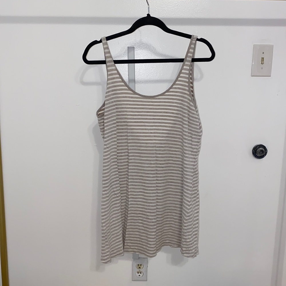 Cotton backless dress